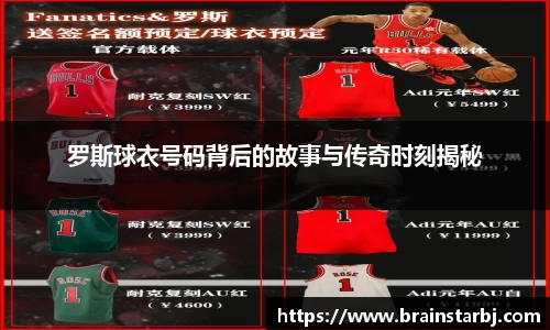 罗斯球衣号码背后的故事与传奇时刻揭秘